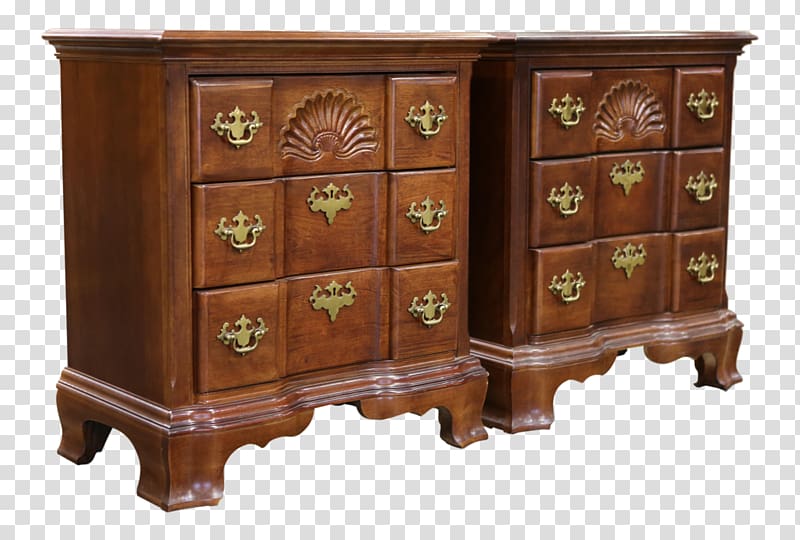 Chest of drawers Bedside Tables Chiffonier Wood stain, one legged table transparent background PNG clipart