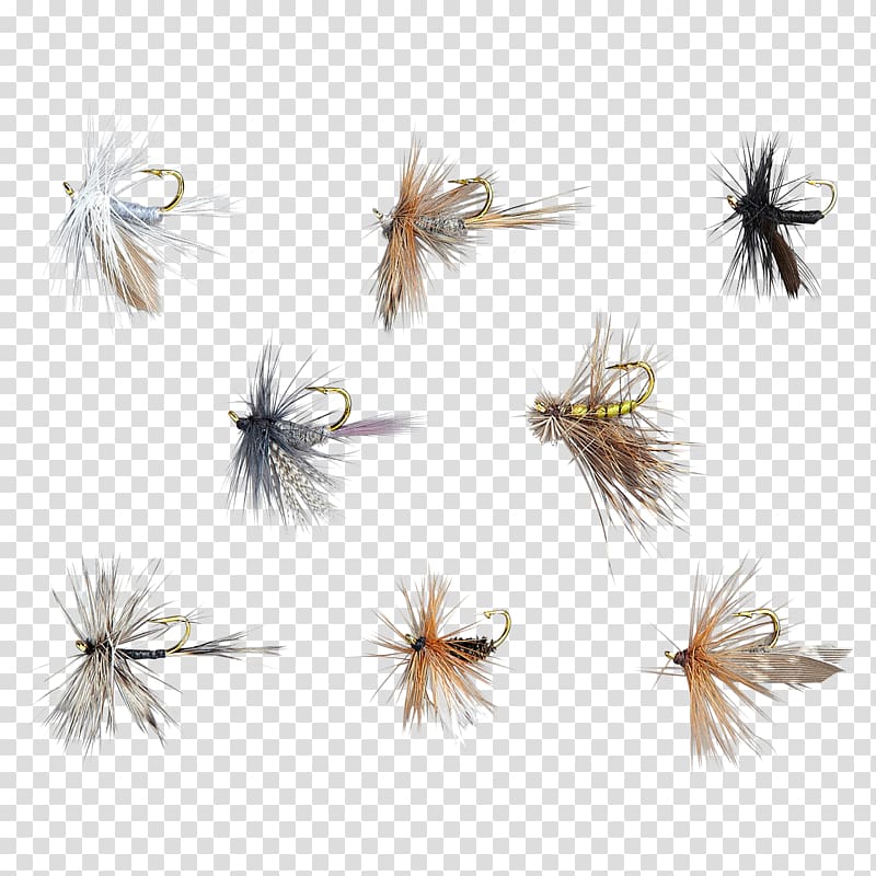 Fishing Baits & Lures Artificial fly Fishing Rods Fishing tackle, flying  nymph transparent background PNG clipart