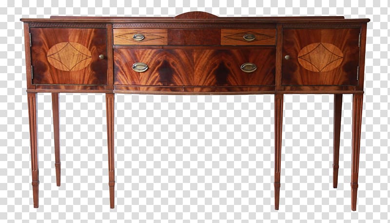 Buffets & Sideboards Table Mahogany Furniture Shelf, table transparent background PNG clipart