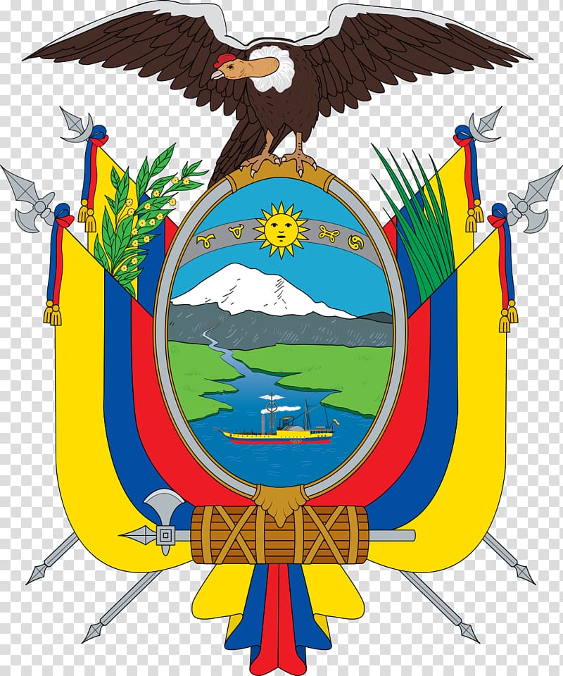 Flag of Ecuador Coat of arms of Ecuador National symbols of Ecuador, usa gerb transparent background PNG clipart