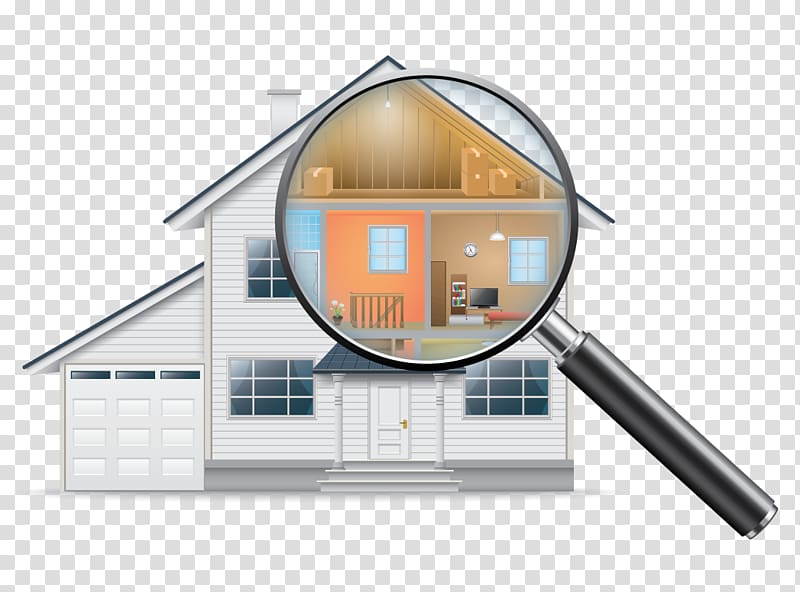 Home inspection House Real Estate Estate agent, house transparent background PNG clipart