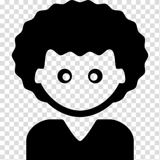 Hair Computer Icons Woman, curly transparent background PNG clipart