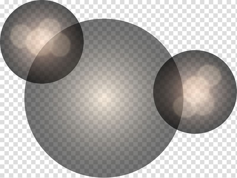 Sphere , Light halo effect element transparent background PNG clipart