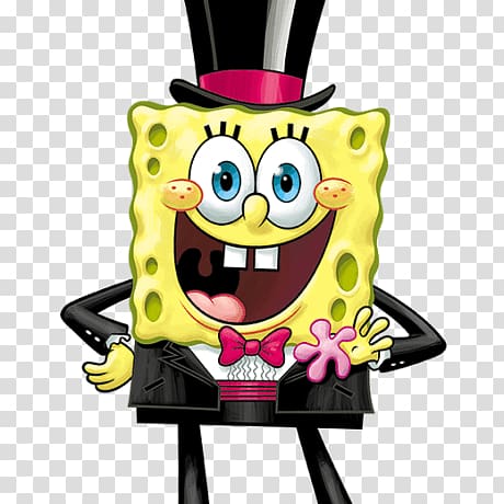 Spongebob Squarepants illustration, Spongebob Tuxedo transparent background PNG clipart
