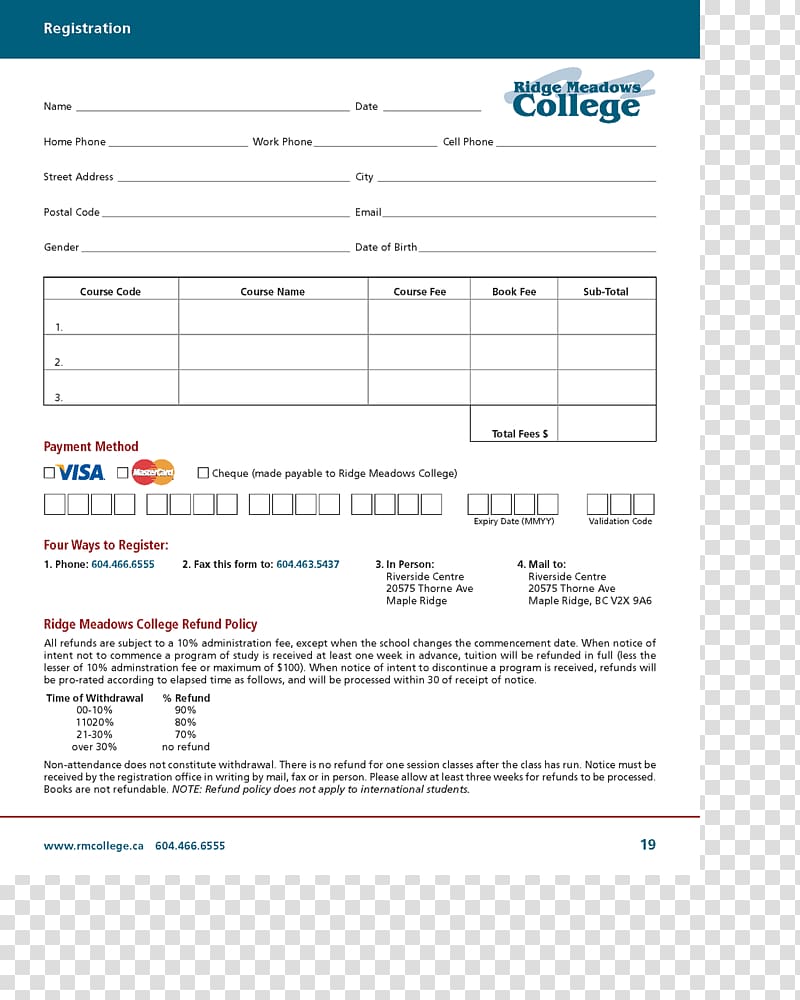 Form Teacher Application for employment Template Education, register button transparent background PNG clipart