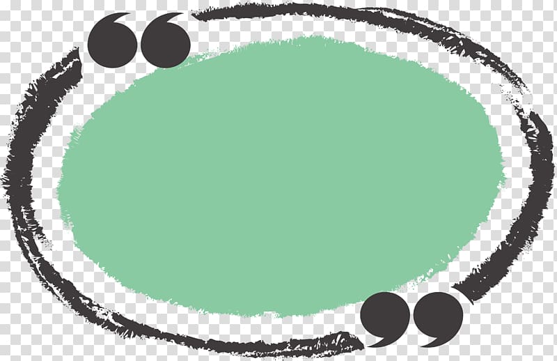 oval green and black illustration, Circle Chalk Ellipse, Green oval title box transparent background PNG clipart