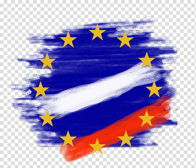 European Union Flag of Russia Flag of Europe, Russia transparent background PNG clipart