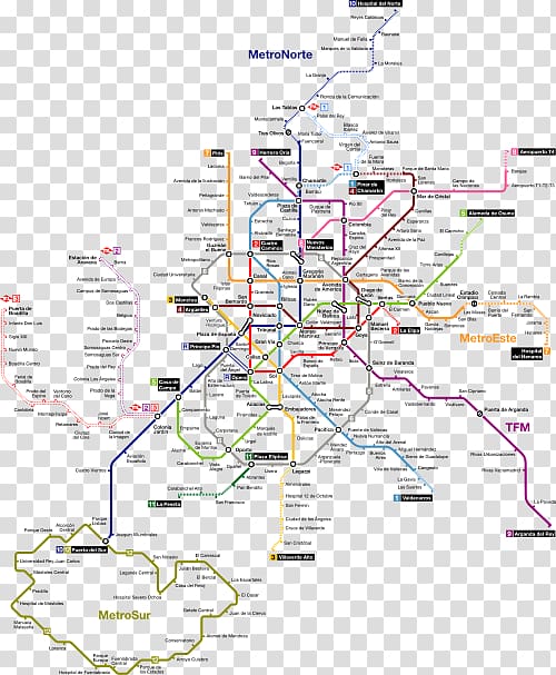 Madrid Metro Rapid transit Line 1 Metro Bilbao, map transparent background PNG clipart