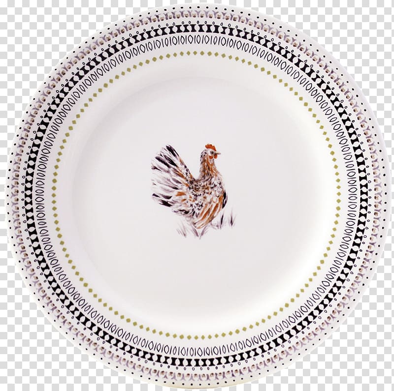 Faïencerie de Gien Chicken Plate Dessert, chicken transparent background PNG clipart