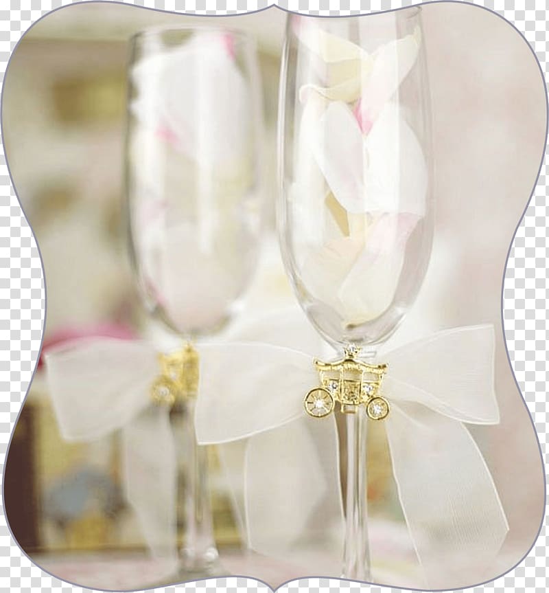 Wine glass Cinderella Fairy tale Toast Wedding, Wedding Cake Topper transparent background PNG clipart
