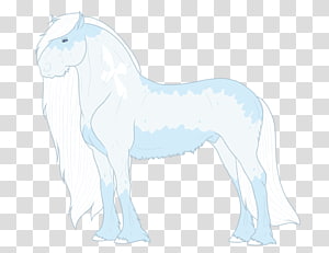 Mustang Stallion Mane Line art Halter, mustang transparent background PNG clipart thumbnail