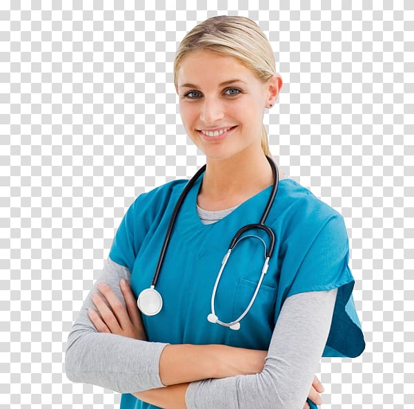 women's blue coat \\, Nursing college Licensed Practical Nurse Registered nurse Job, Doctor transparent background PNG clipart
