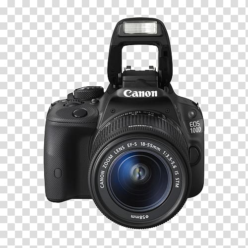 Canon EOS 77D Canon EOS 80D Canon EOS 750D Canon EOS 200D Canon EOS 7D, aparat transparent background PNG clipart