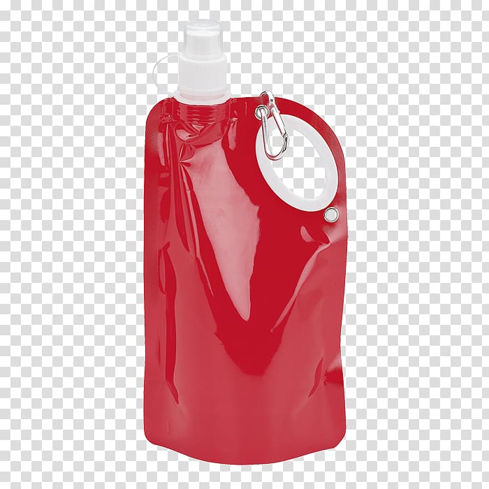 Water Bottles plastic Product Paper, dark green backpack carabiner transparent background PNG clipart