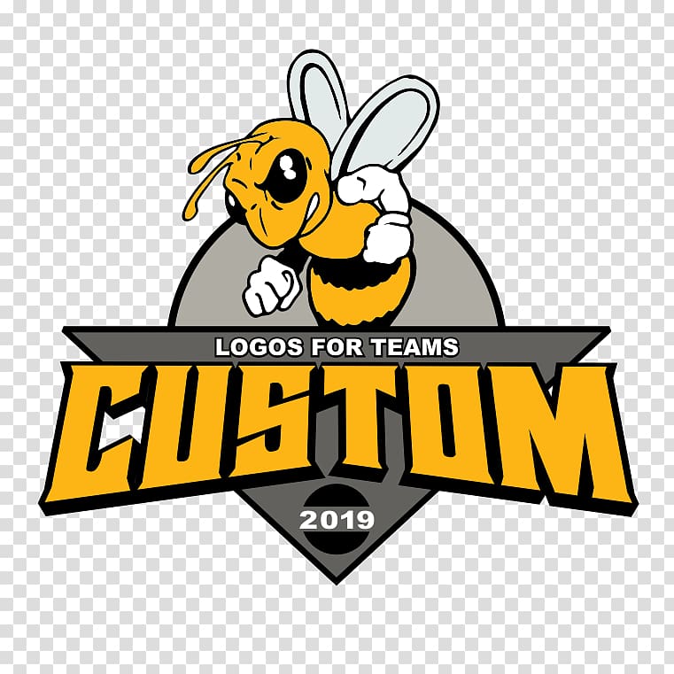 Bee Logo , A Of A Bee transparent background PNG clipart