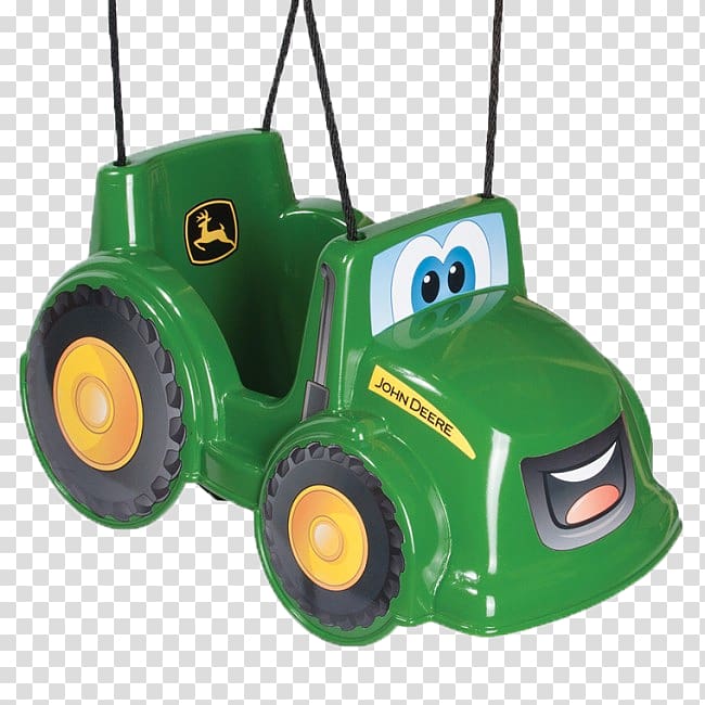 John Deere Johnny Tractor Swing Child, child transparent background PNG clipart