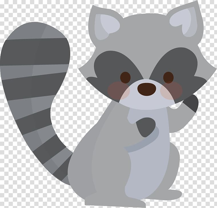 Raccoon Cuteness Euclidean , Cartoon raccoon transparent background PNG clipart