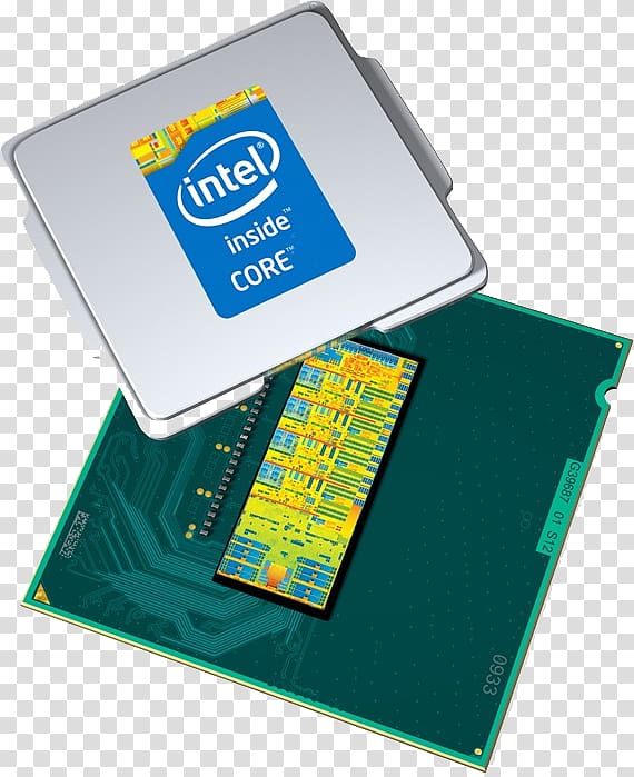 Intel Core i7 Haswell Central processing unit, intel transparent background PNG clipart
