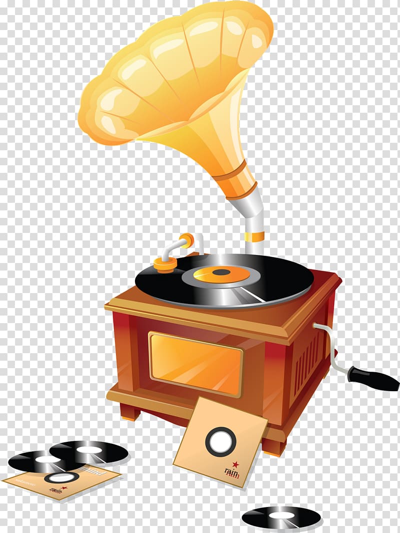 Phonograph record Gramophone, CD transparent background PNG clipart