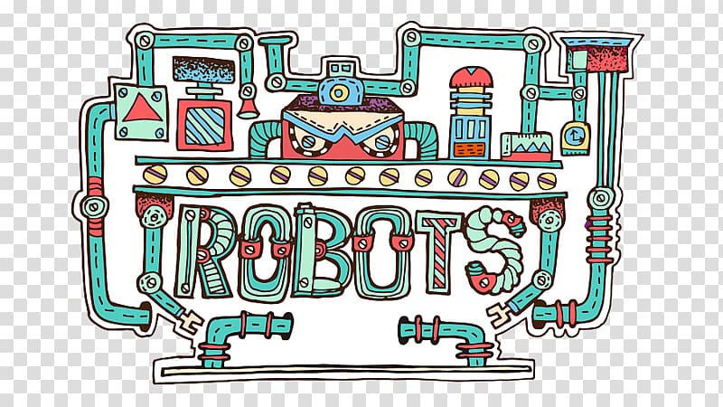 Robot Cartoon , Cartoon robot member transparent background PNG clipart