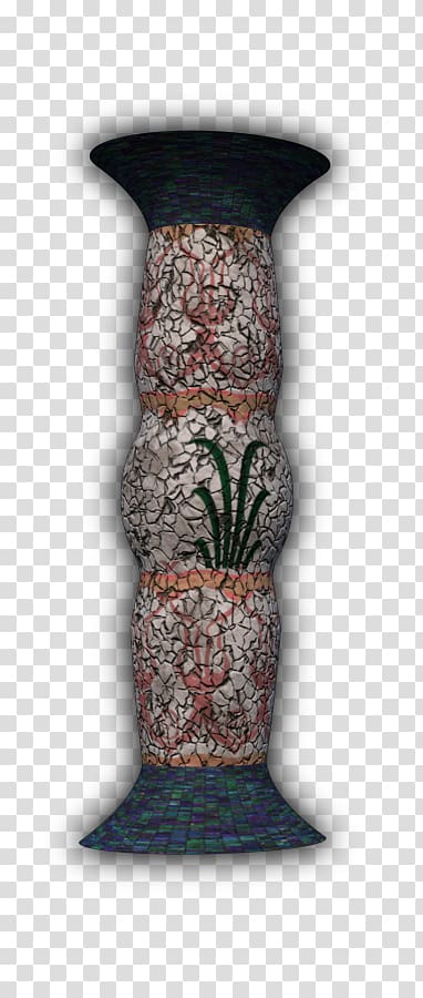 Ceramic Vase, egyptian pillar transparent background PNG clipart