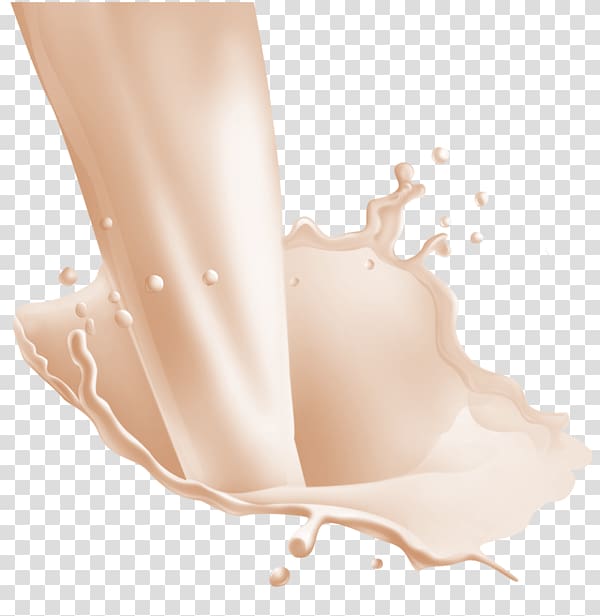 Baked milk Breakfast Torte Chocolate, milk splash transparent background PNG clipart