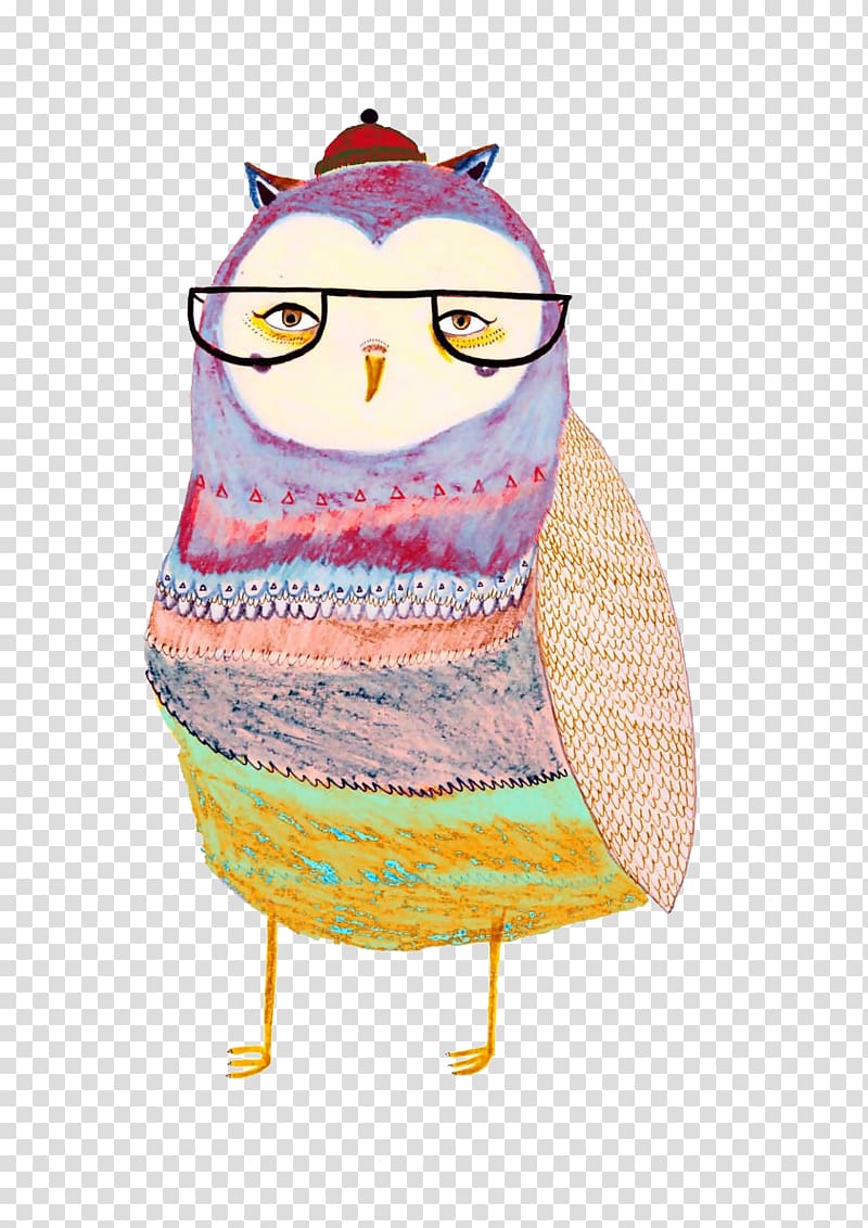 Owl Drawing Art Illustration, owl transparent background PNG clipart