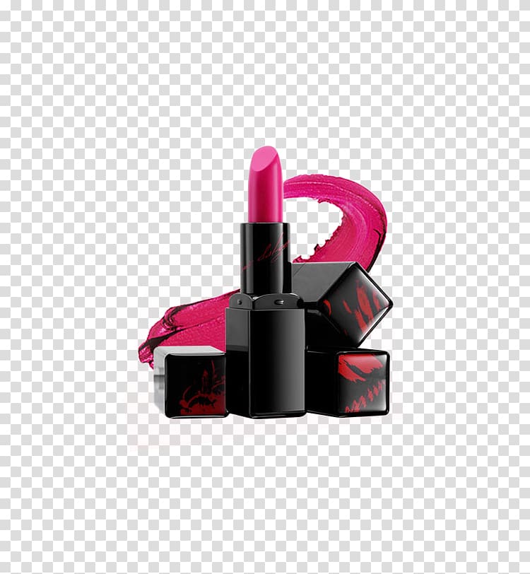 Cosmetics Lipstick Purple, Pink and purple lipstick cosmetics transparent background PNG clipart