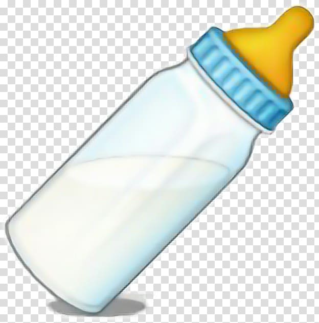 baby bottle hand emoji