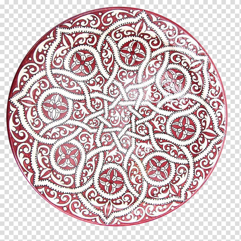 Plate Moroccan cuisine Ceramic Platter Bowl, Plate transparent background PNG clipart