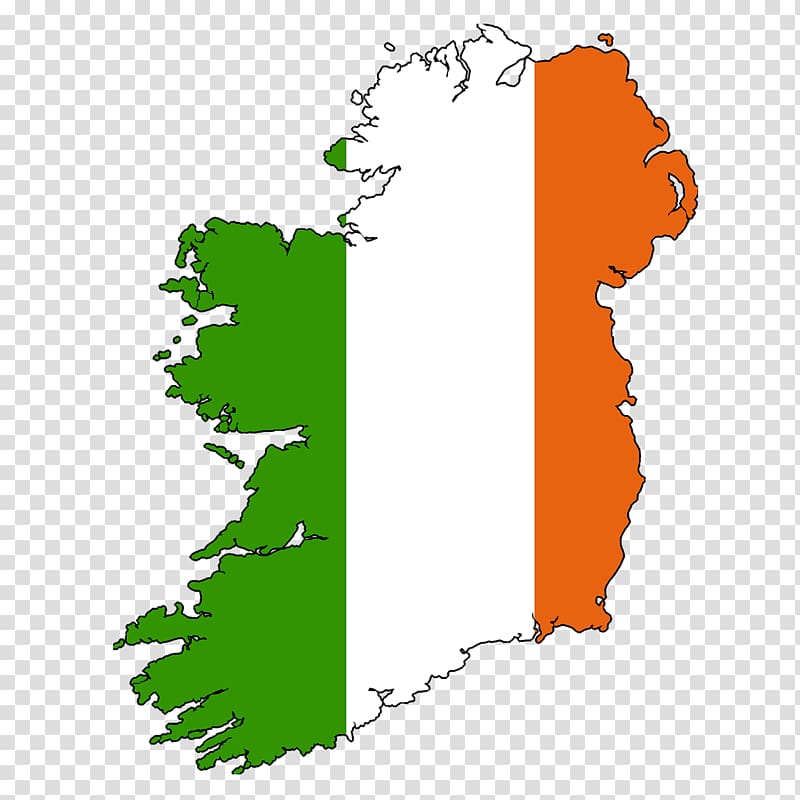 Outline of the Republic of Ireland Blank map Irish, ireland map transparent background PNG clipart