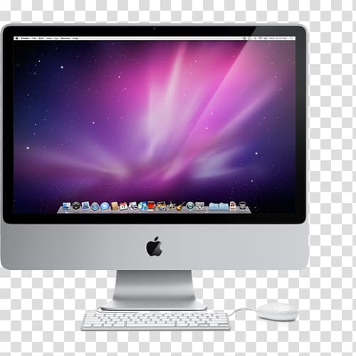iMac Intel Core 2 Duo Desktop Computers, imac transparent background PNG clipart