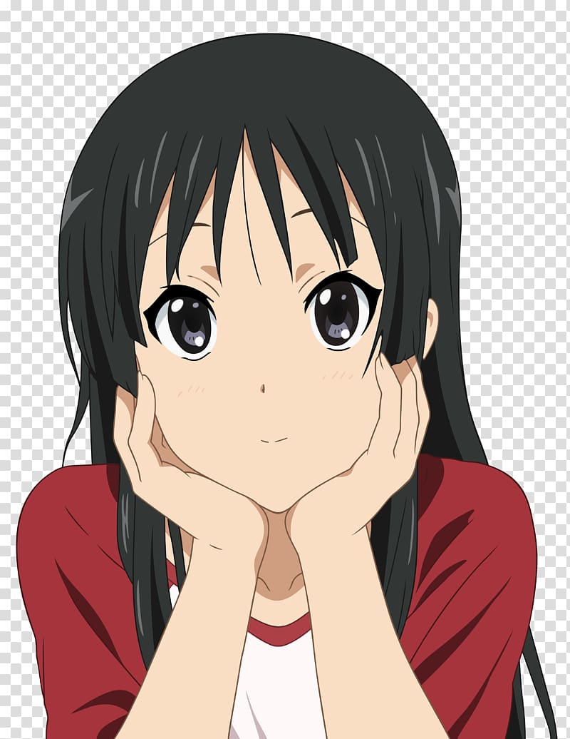 Mio Akiyama K-On! Ritsu Tainaka Desktop, Anime, black Hair