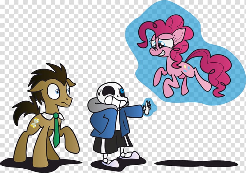 Pinkie Pie Undertale Rainbow Dash Pony , sugar skulls transparent background PNG clipart