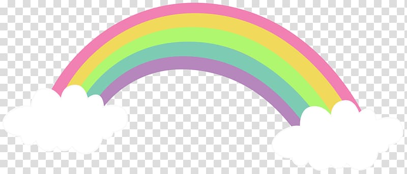 Pink M Line, rainbow forest transparent background PNG clipart