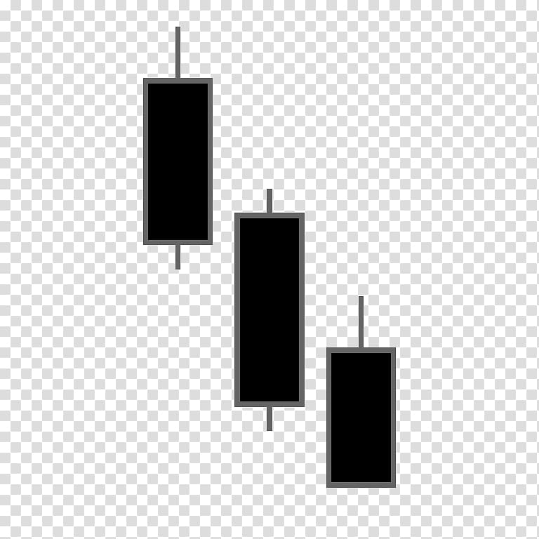 Three black crows Candlestick chart Candlestick pattern Market sentiment Investor, creative crows transparent background PNG clipart