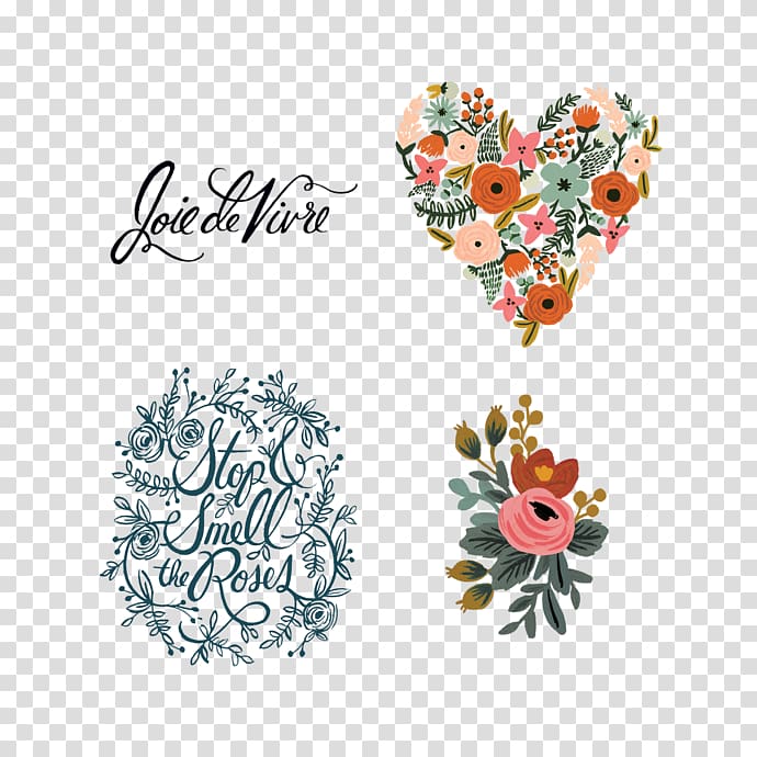 RIFLE PAPER Co. Floral design Gift Valentine\'s Day, gift transparent background PNG clipart