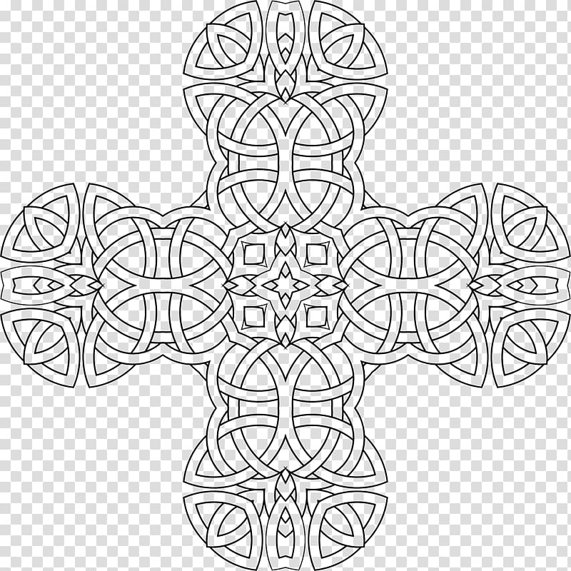 Celtic cross Celtic knot Celts Pattern, knots transparent background PNG clipart