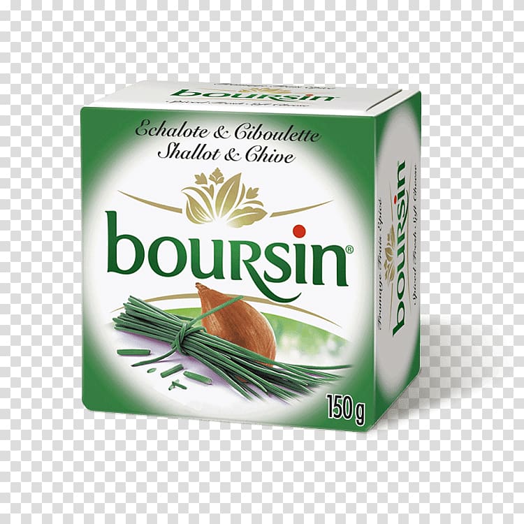 Boursin cheese Shallot Chives, cheese transparent background PNG clipart