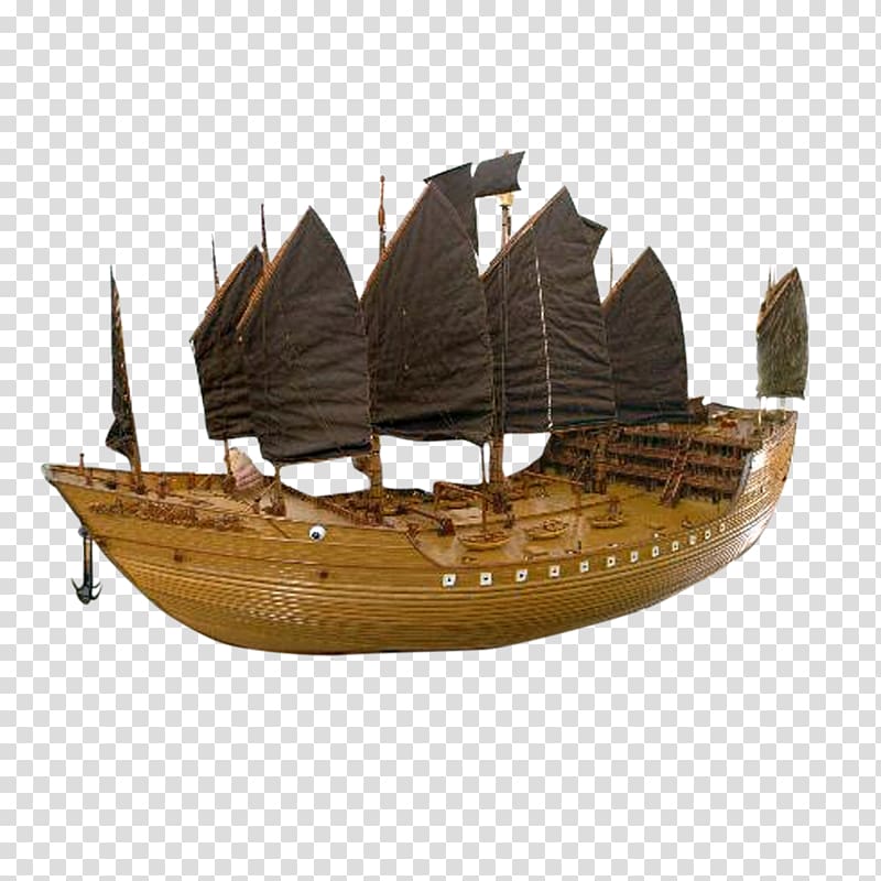 Fujian Watercraft Treasure voyages Maritime Silk Road u798fu8239, Ancient Fujian Ship transparent background PNG clipart