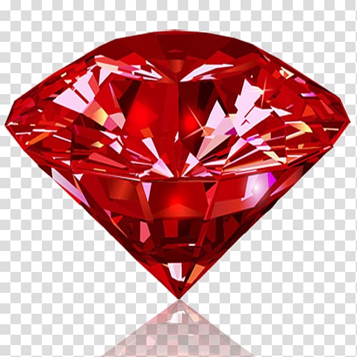 Ruby Red Gemstone Diamond, ruby transparent background PNG clipart