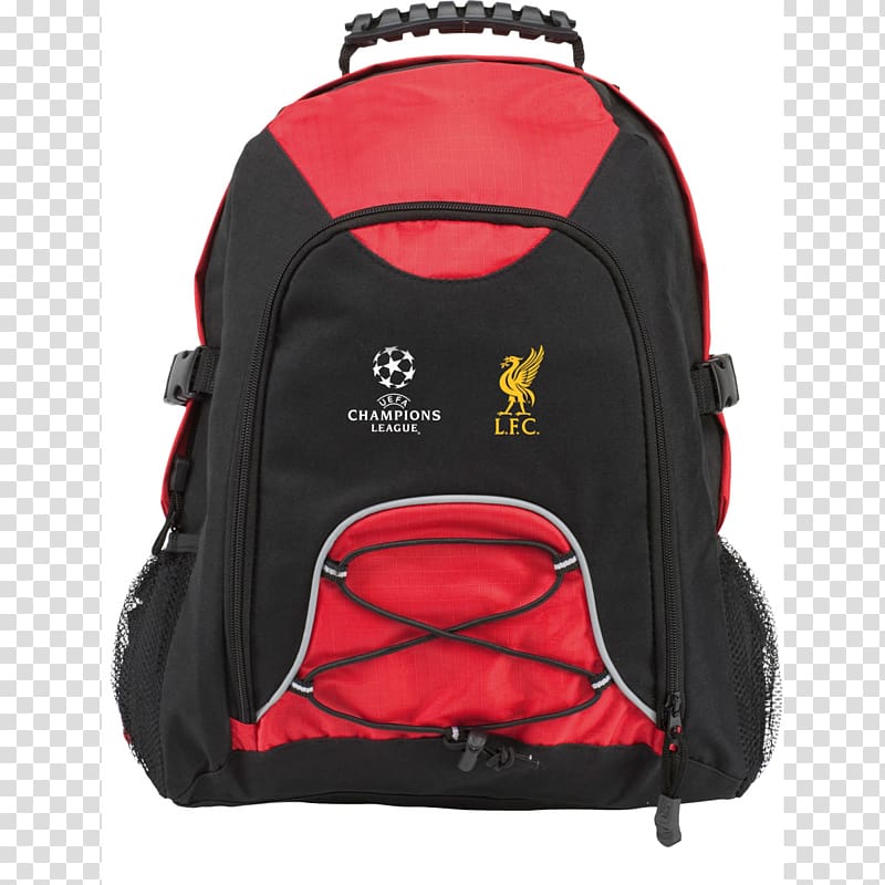 Backpack Liverpool F.C. UEFA Champions League Premier League Bag, backpack transparent background PNG clipart