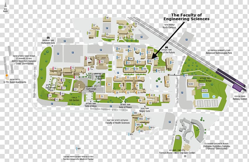 Ben-Gurion University of the Negev Map אגודת הסטודנטים אוניברסיטת בן-גוריון בנגב, map transparent background PNG clipart