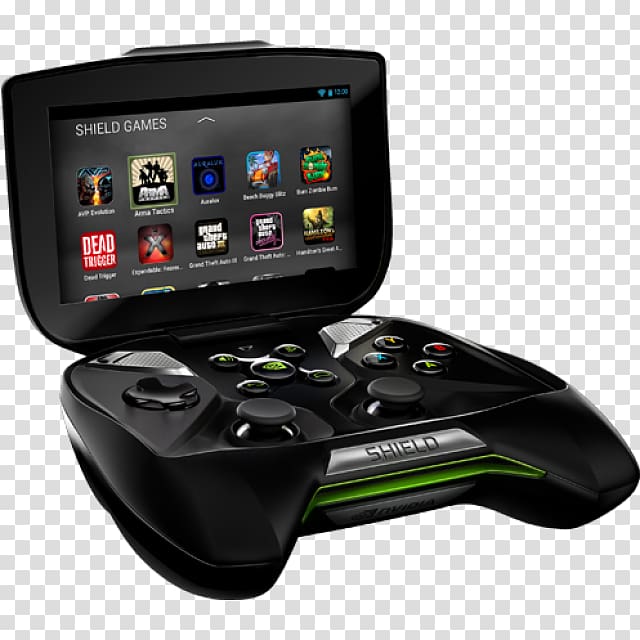 Nvidia Shield Handheld game console Video Game Consoles, nvidia transparent background PNG clipart