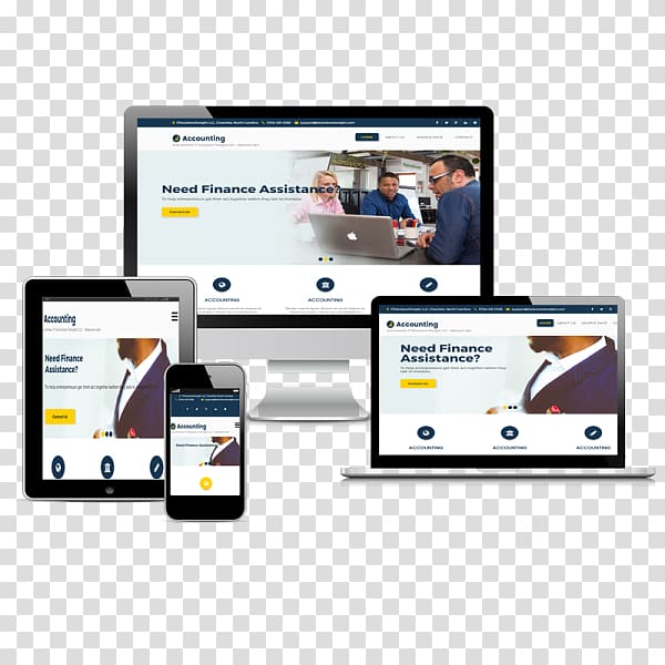 Web page University of North Florida Computer Software Web development Responsive web design, Business transparent background PNG clipart