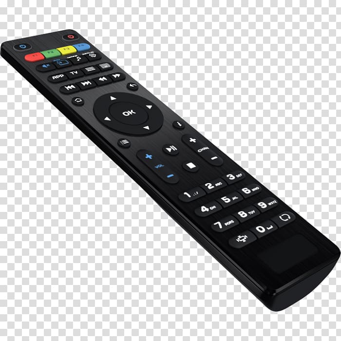 IPTV Set-top box Over-the-top media services Infomir MAG254 EASYBOX, remote control transparent background PNG clipart