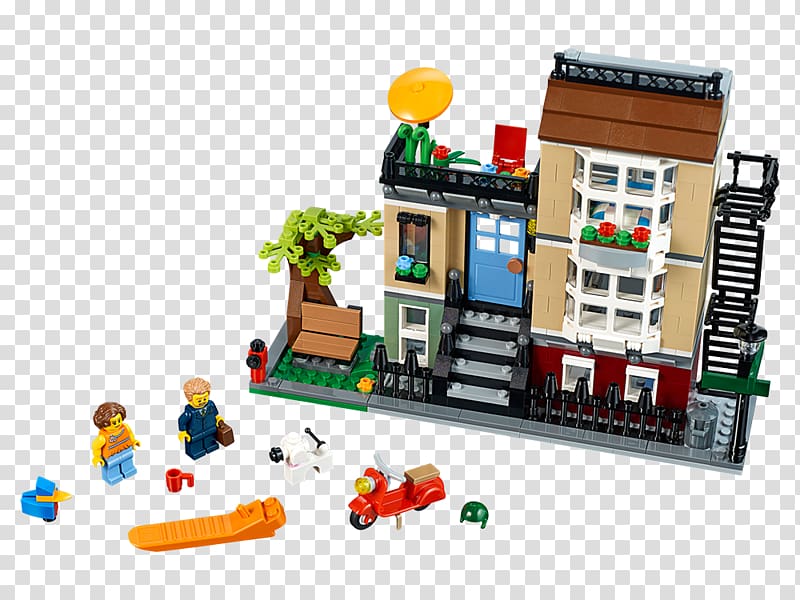 Lego Creator LEGO 31065 Creator Park Street Townhouse Toy Lego Ideas, toy transparent background PNG clipart