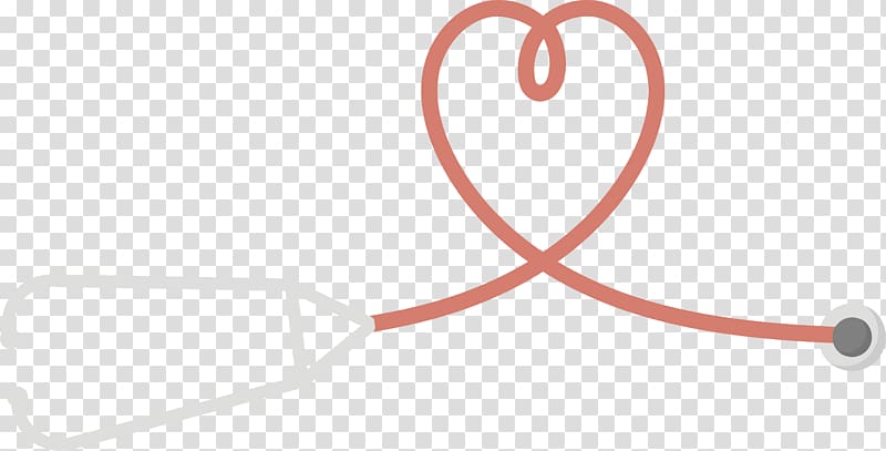 Heart Stethoscope Euclidean , Heart shaped stethoscope transparent background PNG clipart