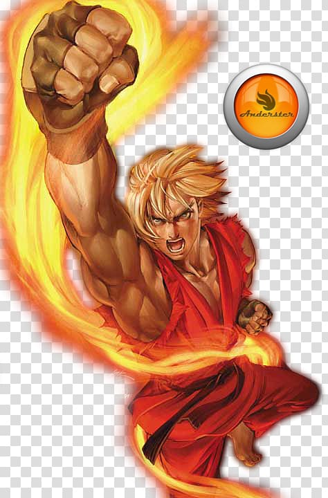 Street Fighter II: The World Warrior Super Street Fighter II Turbo HD Remix Ken Masters Ryu, others transparent background PNG clipart