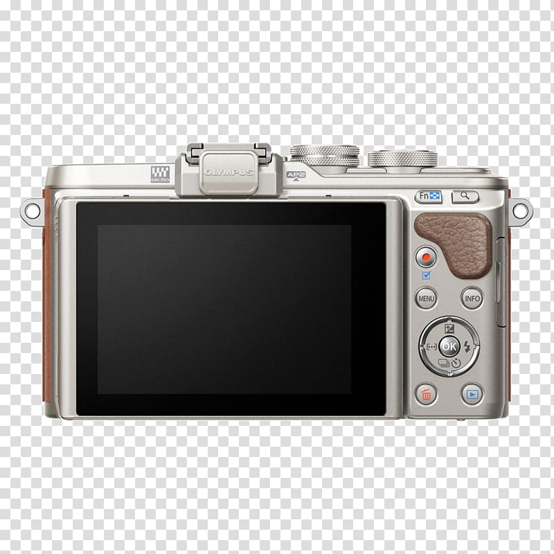Olympus PEN E-PL7 Mirrorless interchangeable-lens camera Olympus M.Zuiko Wide-Angle Zoom 14-42mm f/3.5-5.6, Camera transparent background PNG clipart